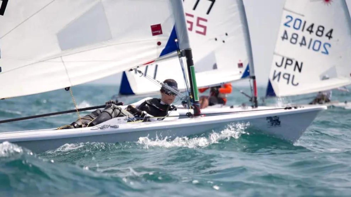 Carla Canturri, en un moment de la competició.