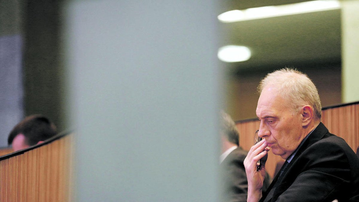 Josep Pintat al Consell General.