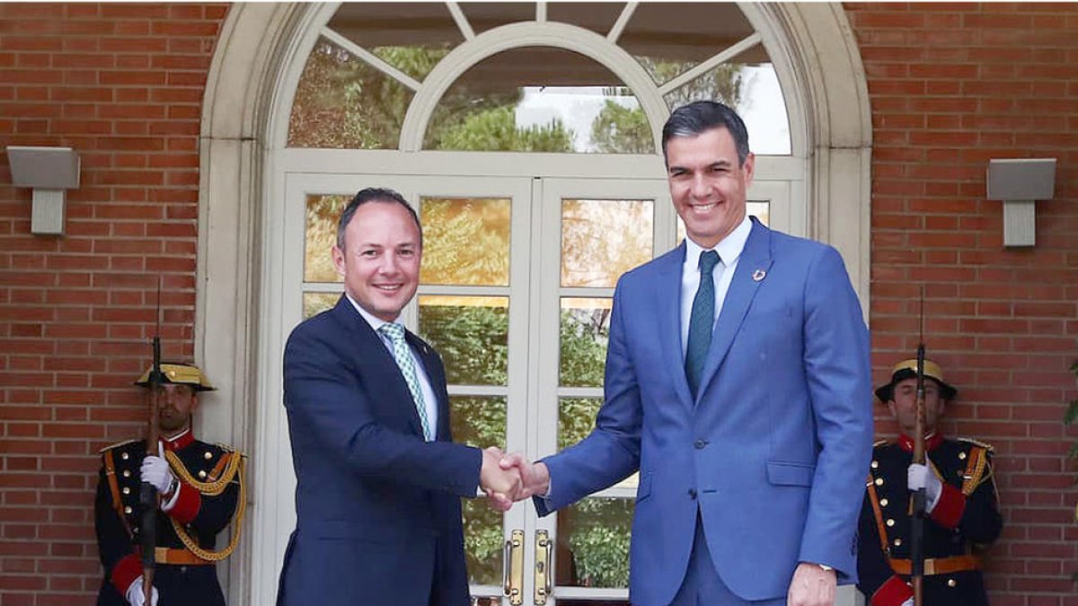 Pedro Sánchez Xavier Espot