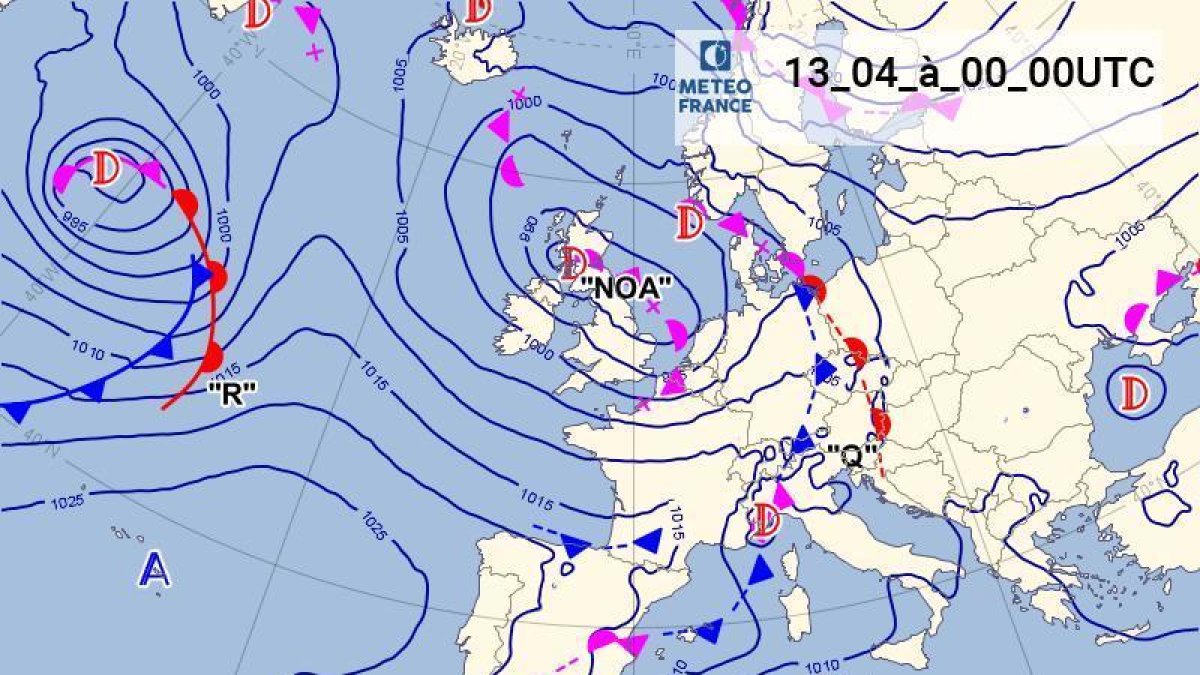 Previsió meteorològica per avui