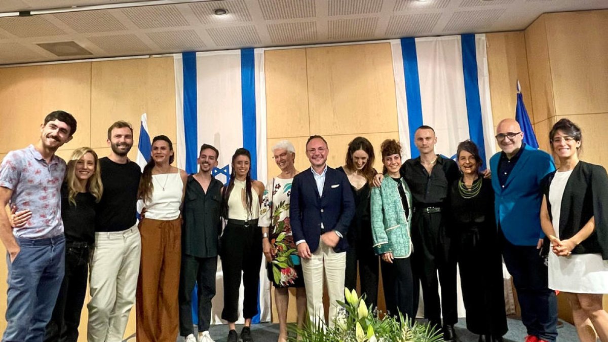 Recepció a l'ambaixadora d'Israel.