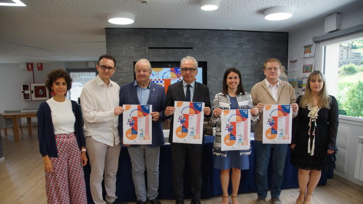 Presentació dels III jocs esportius de la gent gran a Canillo i Encamp