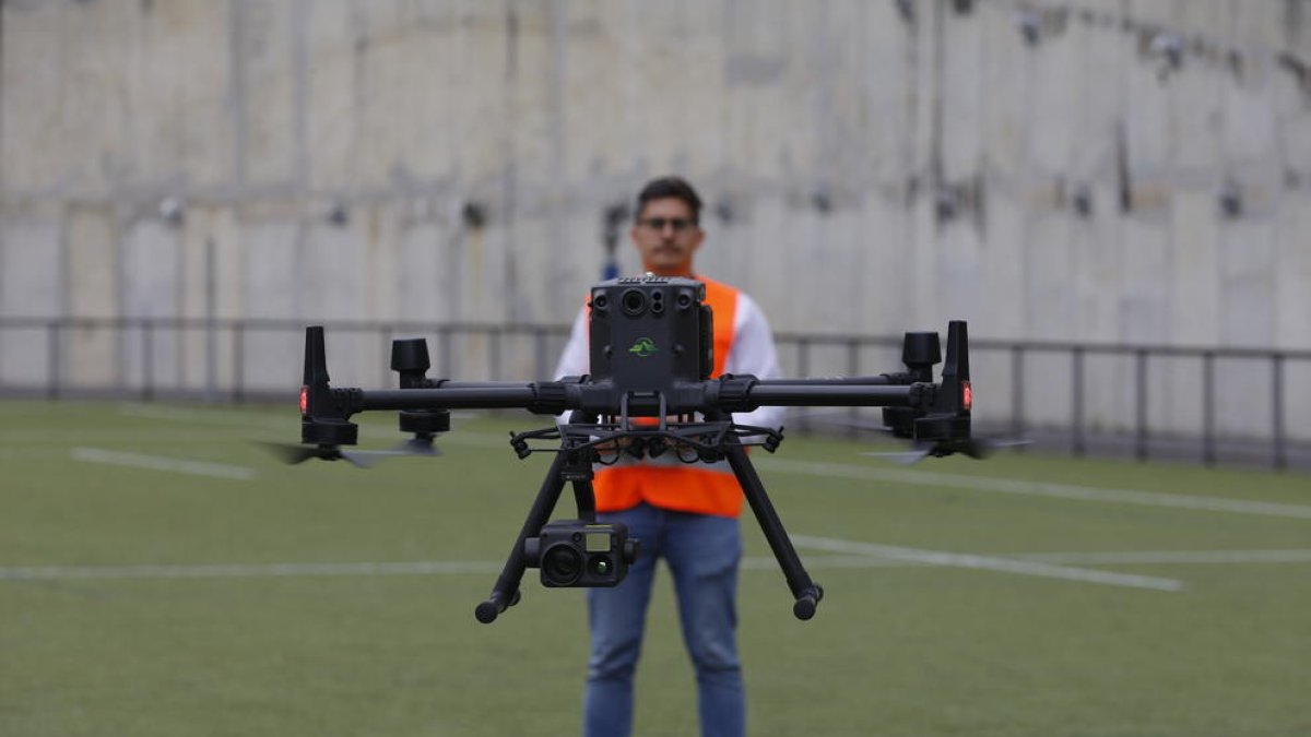 Demostració del curs de drons