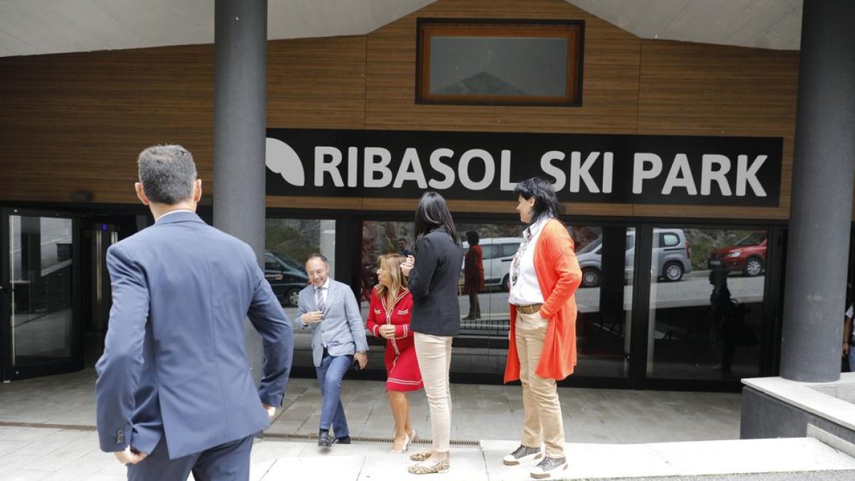 Espot, Marsol, Ferré, Molné i Sansa han visitat avui els blocs de Ribasol