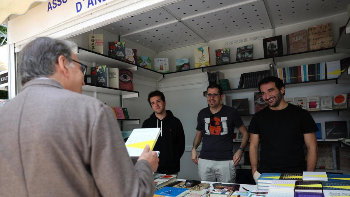 L'estand andorrà a la Fira del llibre.