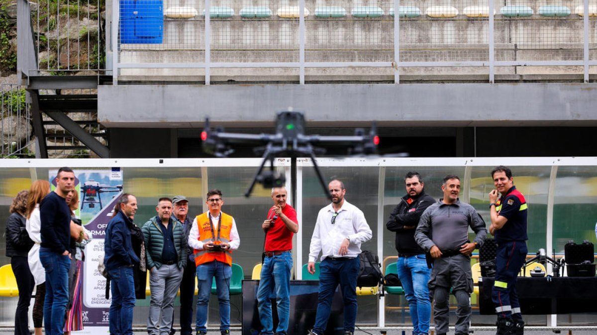 La presentació d'ahir.