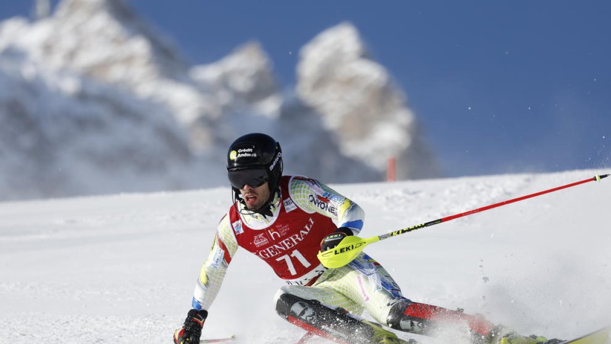 L'esquiador Àlex Esteve.