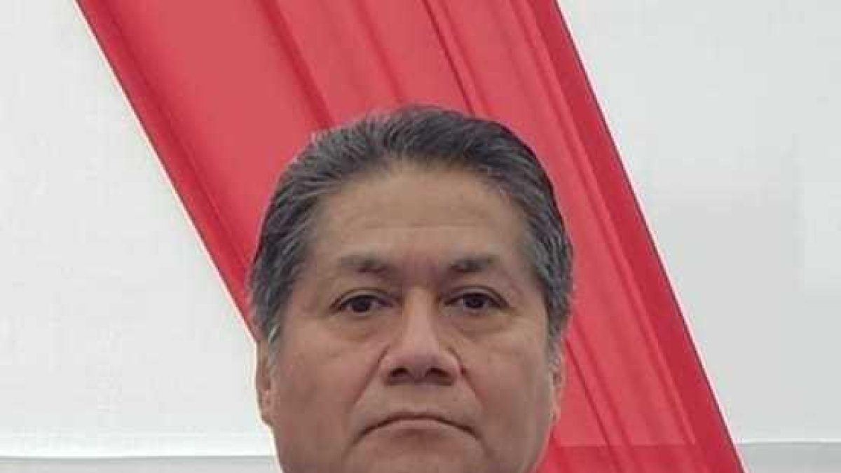 El president de l'Associació de Residents Peruans, Lorenzo Castillo.