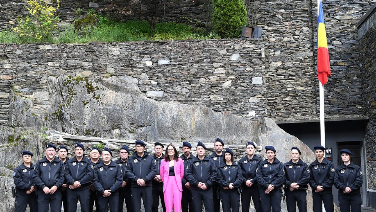 Acte d'inici formació agents alumnes del centre penitenciari