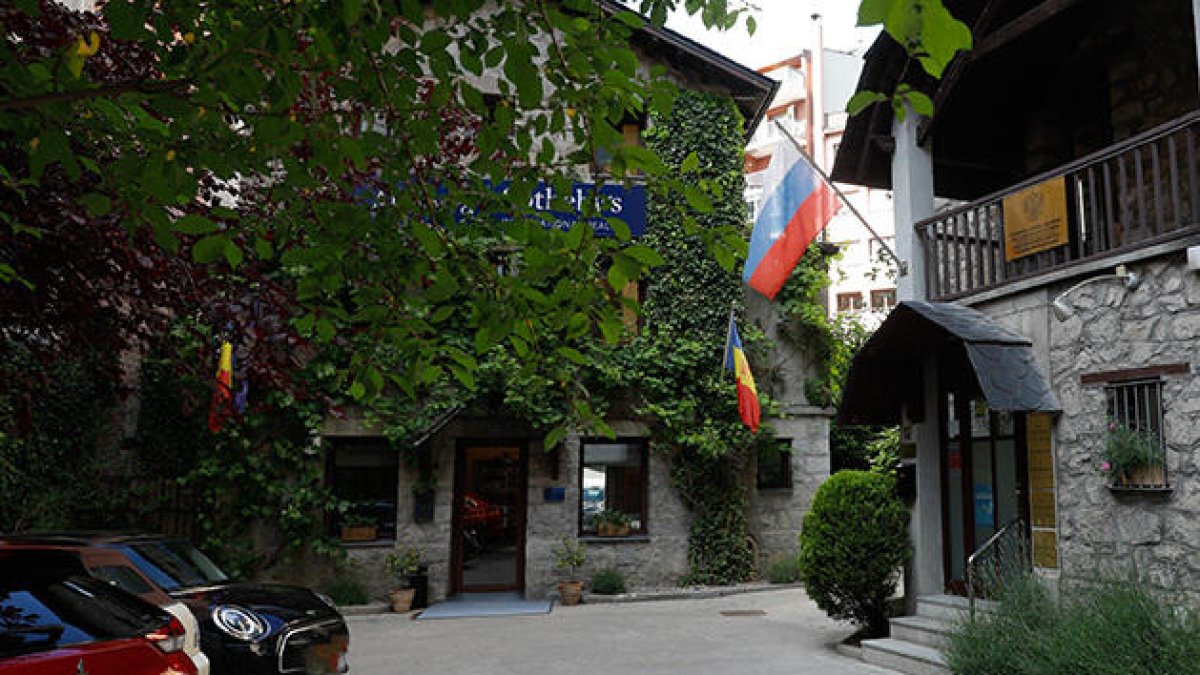 L'edifici que alberga a partir d'ara el consolat rus.