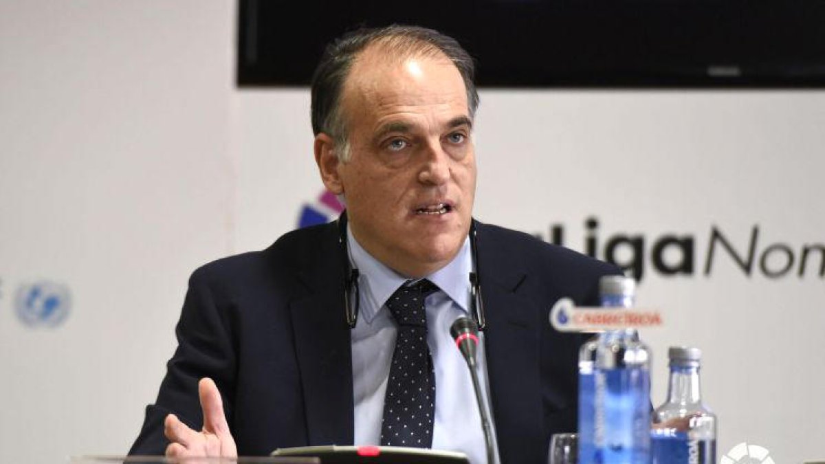 Tebas, president de LaLiga.