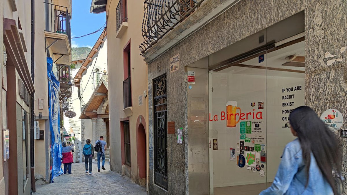 El local arrendat per reconvertir-lo en oficina de turisme.