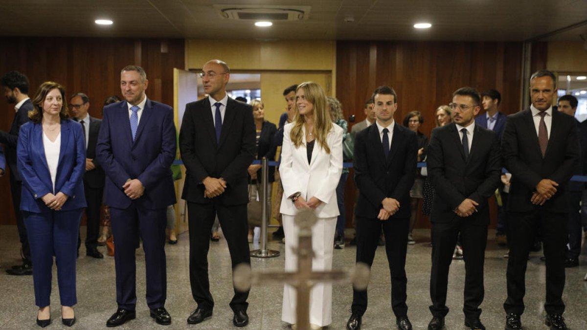 Jurament de set nous secretaris d'Estat