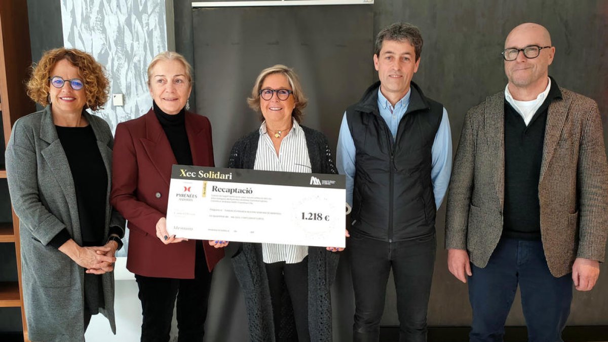 Xec de 1.218 euros per a l'escola de Meritxell