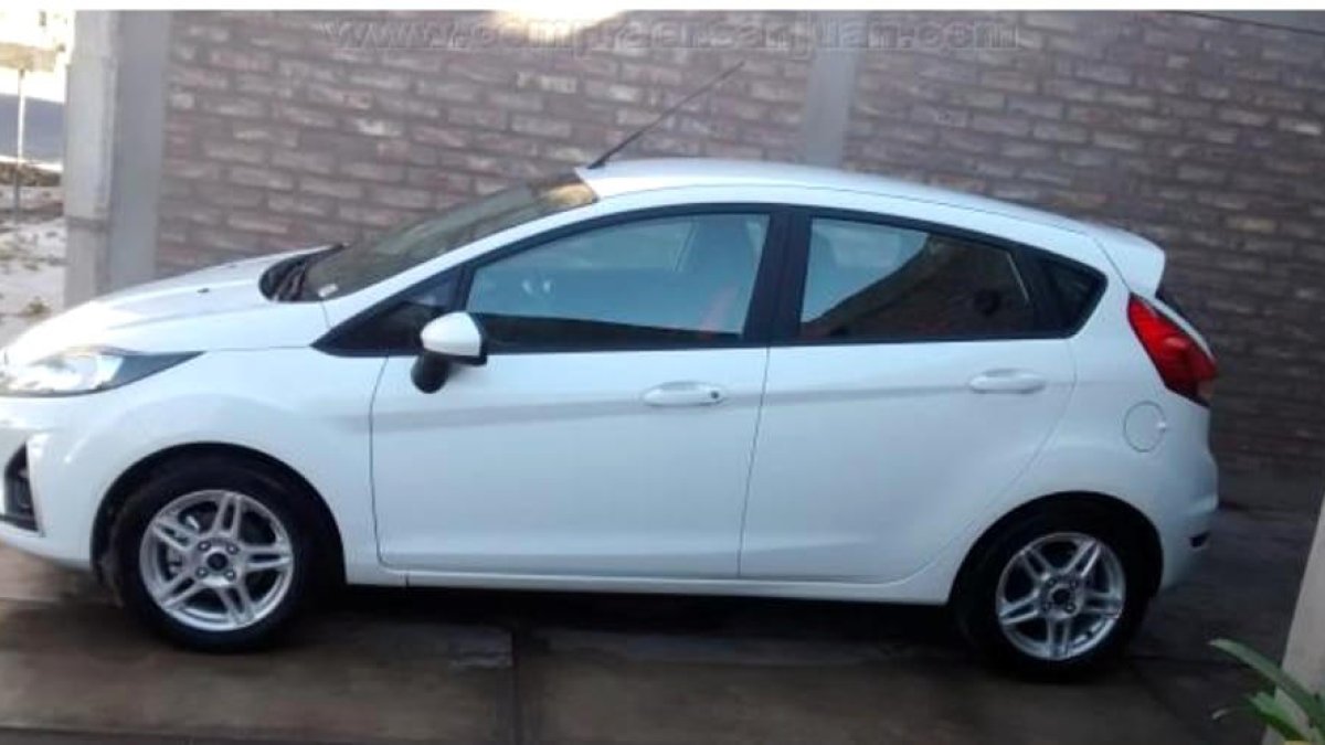 El Ford Fiesta robat.
