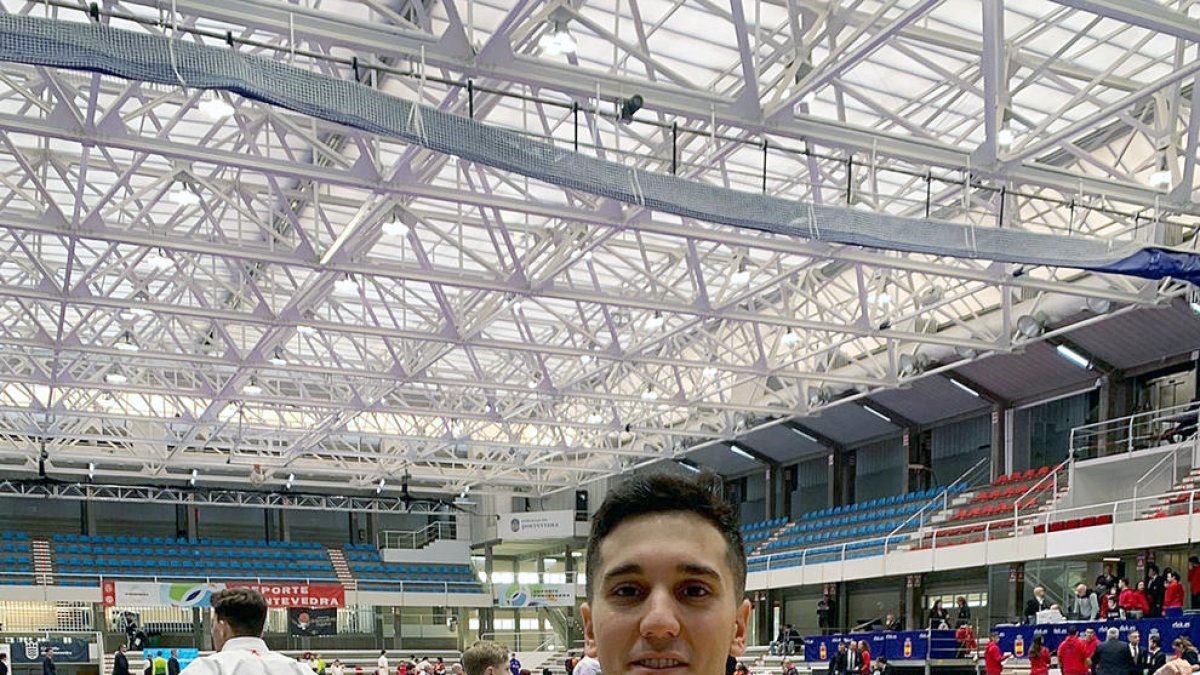 Bona actuació de Silvio Moreira a Pontevedra.