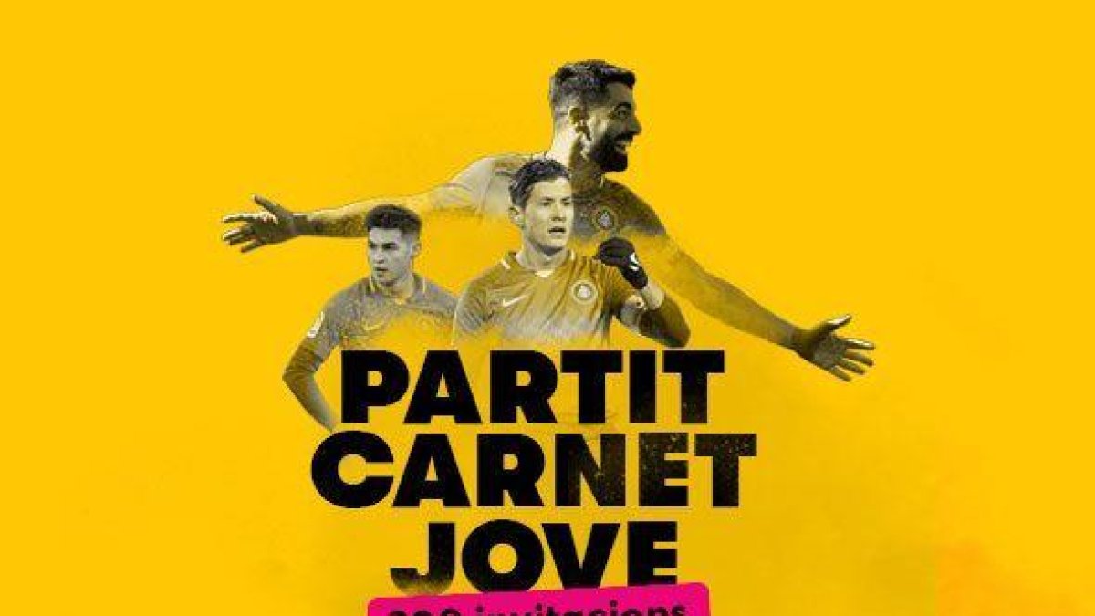 Promoció de Carnet Jove per apropar el futbol als joves