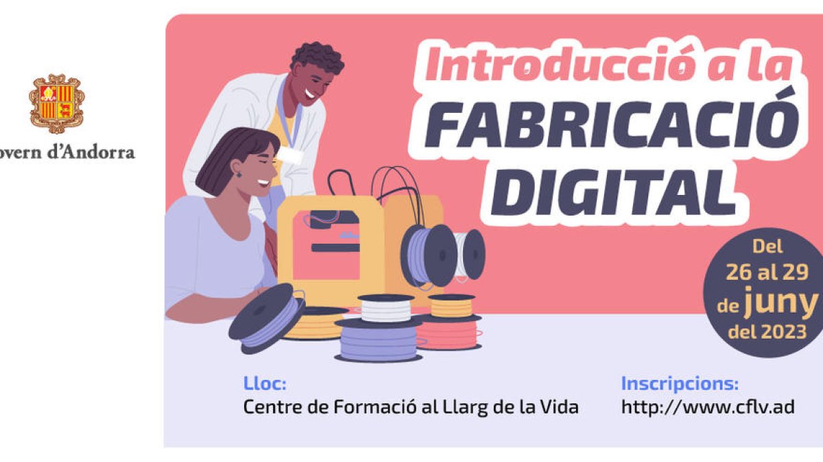 Cartell introducció a la fabricació digital