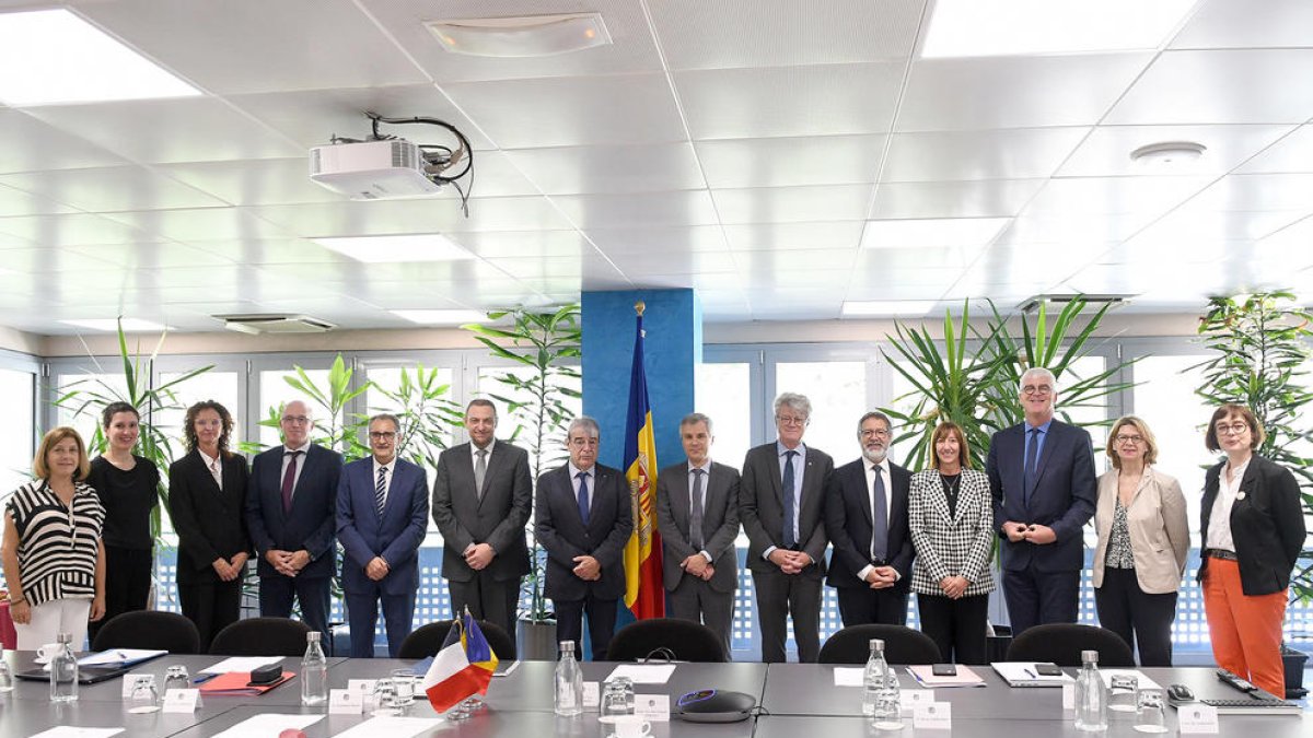 Reunió de la comissió mixta francoandorrana en matèria educativa