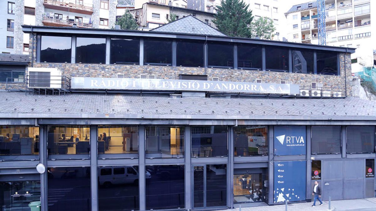 La seu de la televisió pública.