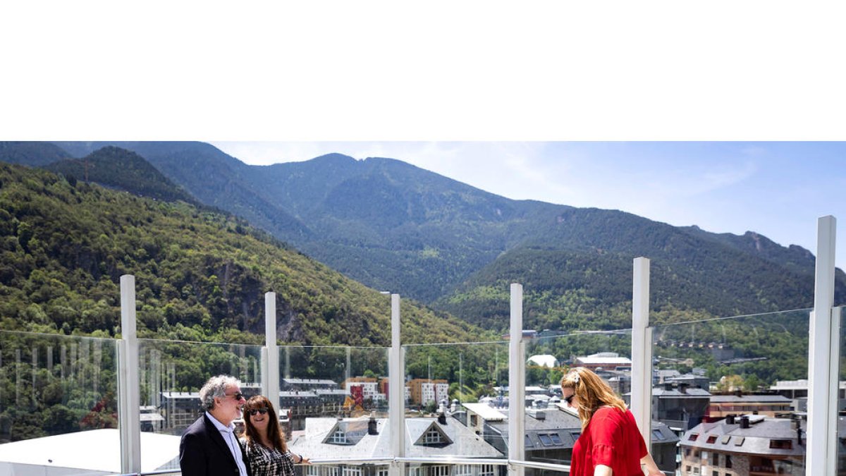 La consellera Social amb Lefebvre.