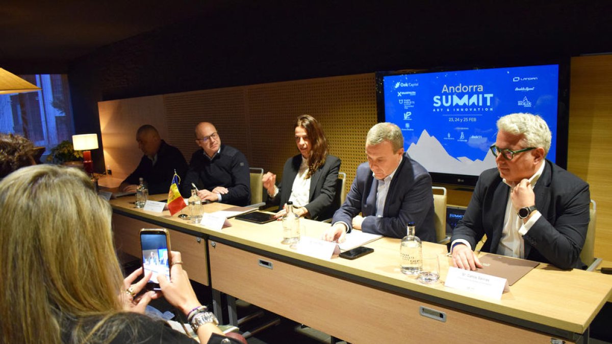 L'acte de presentació de les jornades.