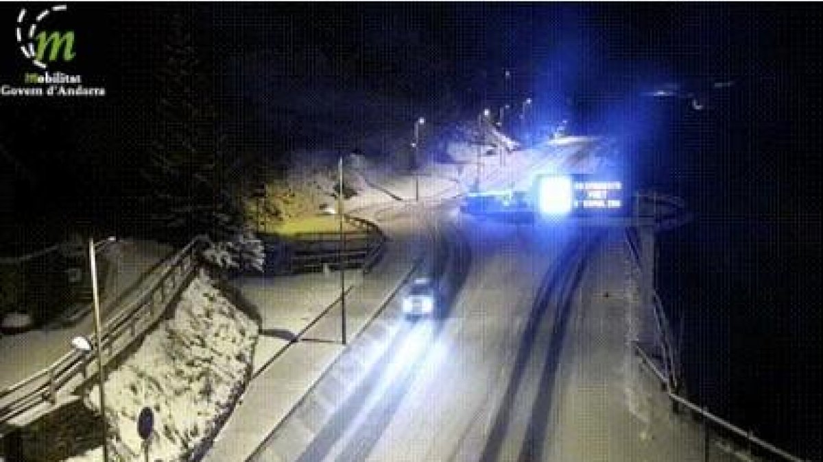 Neu aquesta nit a Soldeu