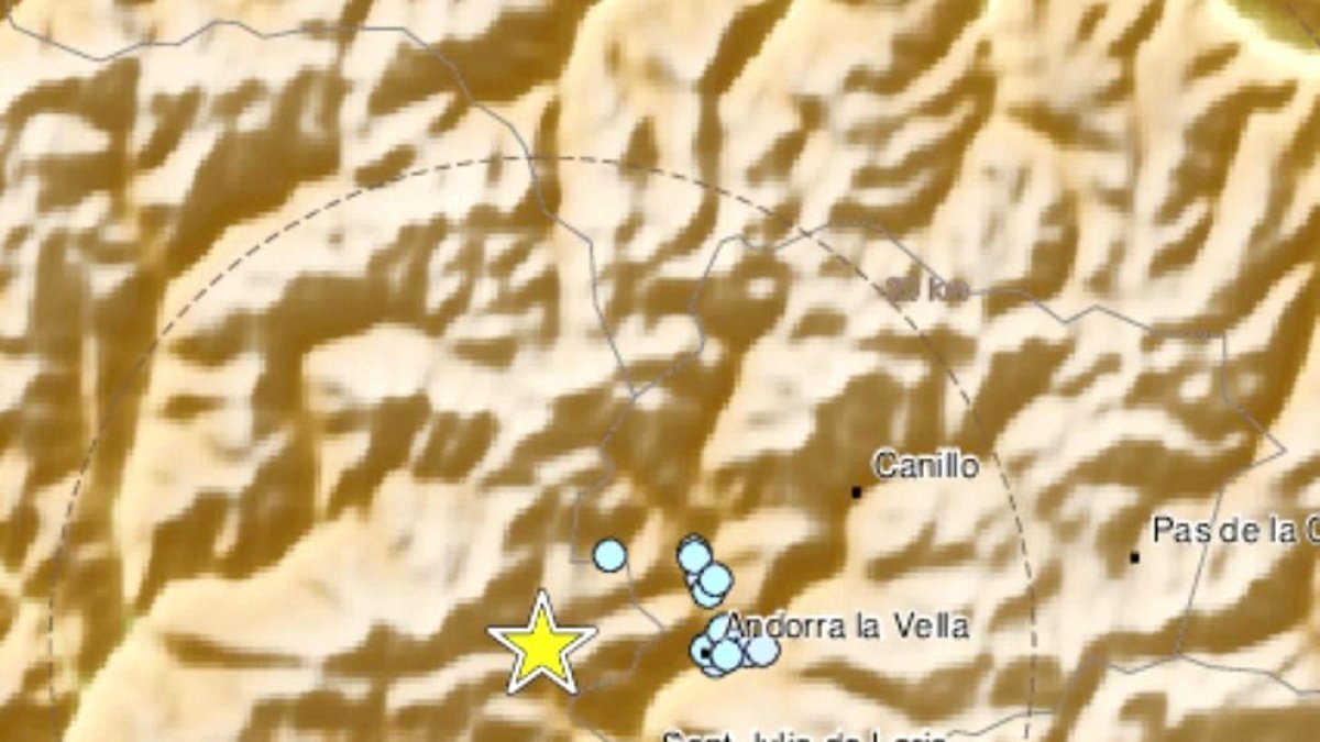 El terratrèmol es va registrar cap a les 7 del matí.