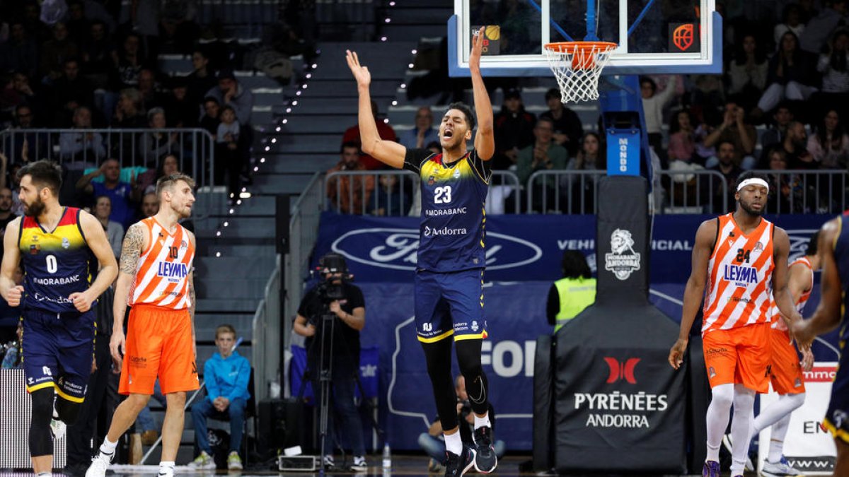 Felipe Dos Anjos està protagonitzant una molt bona temporada amb el MoraBanc.