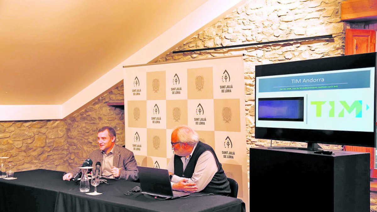 Presentació del TIM, ahir.