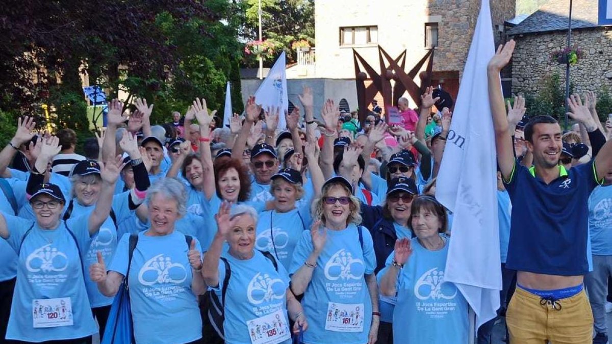Inauguració III Jocs Esportius de la Gent Gran, Encamp
