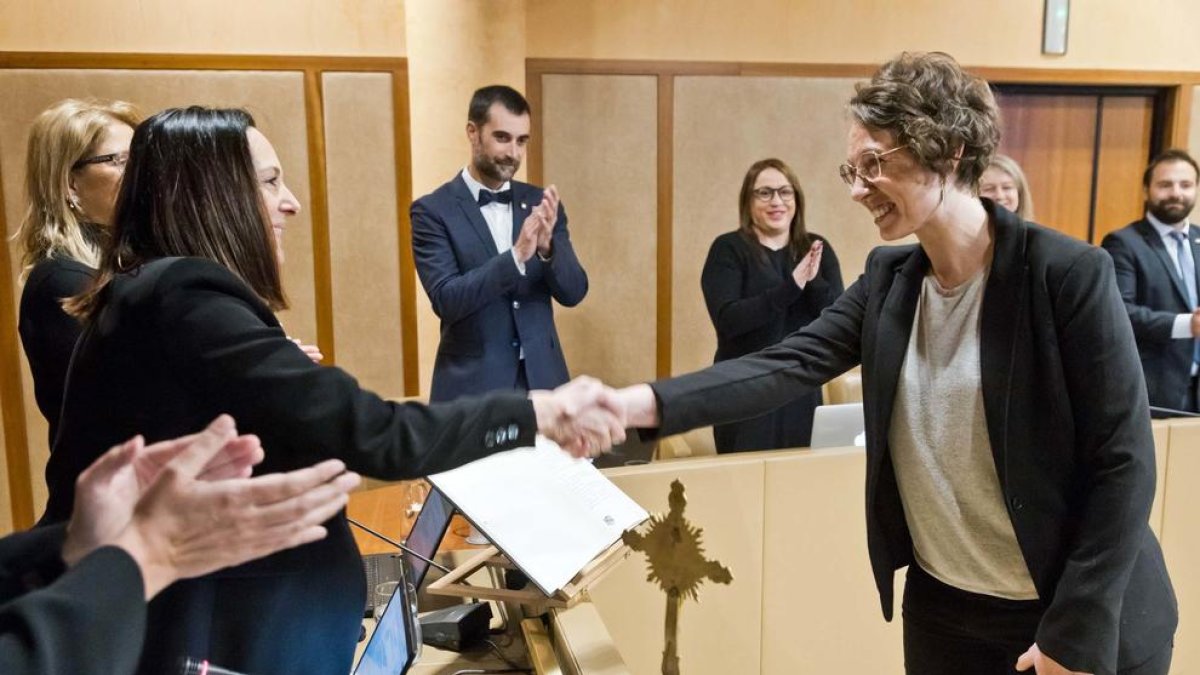 Alèxia Verdaguer ha jurat el càrrec aquest matí