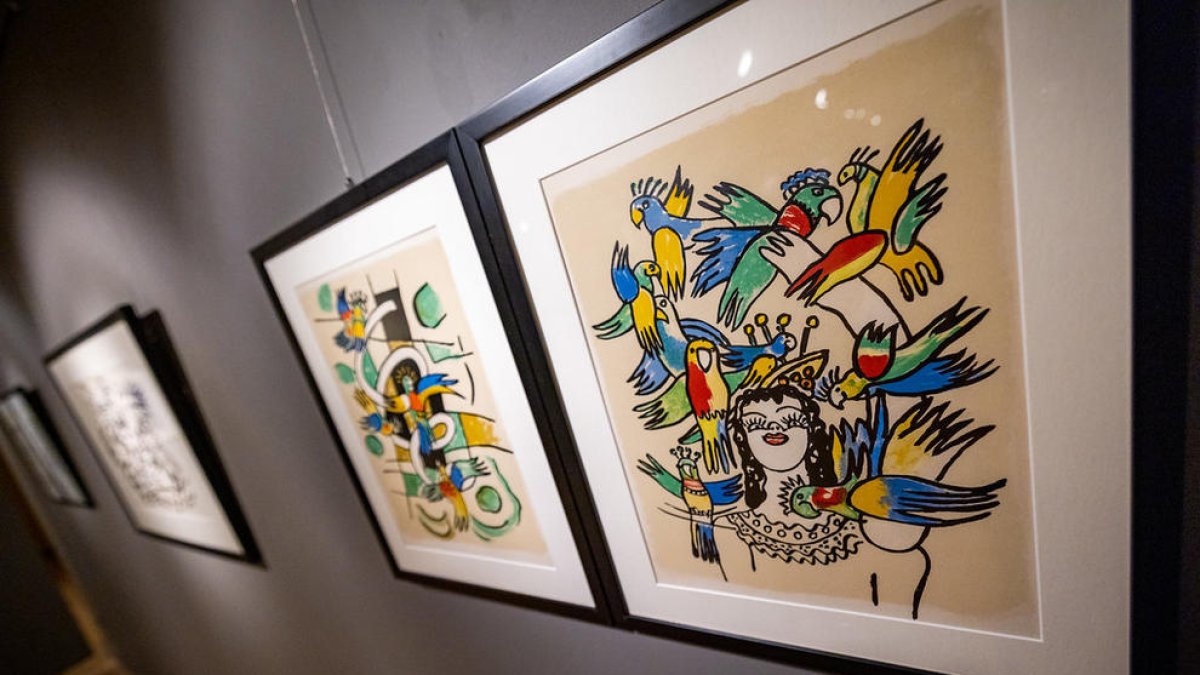 Quadre exposat al CAFE