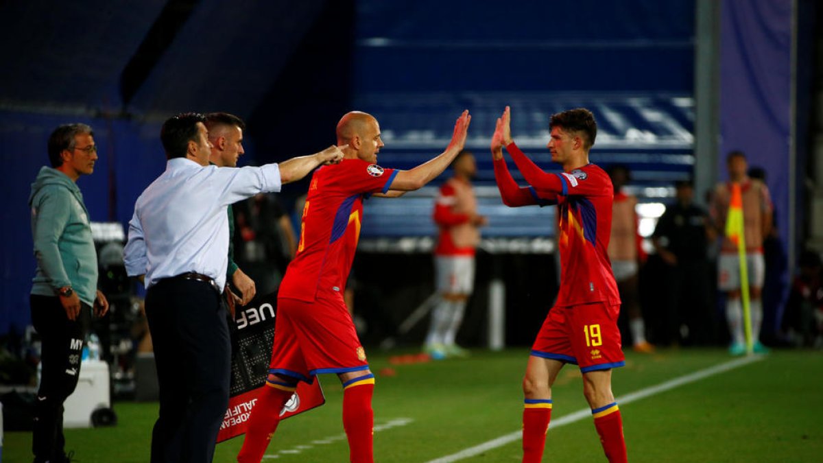 Ilde Lima va substituir Joel Guillén al duel de divendres a l'Estadi Nacional contra Suïssa.