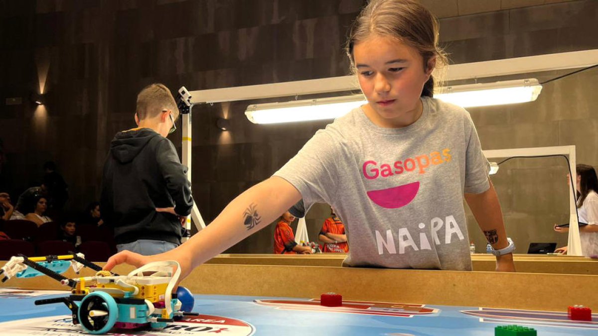 Una de les participants en la final andorrana.