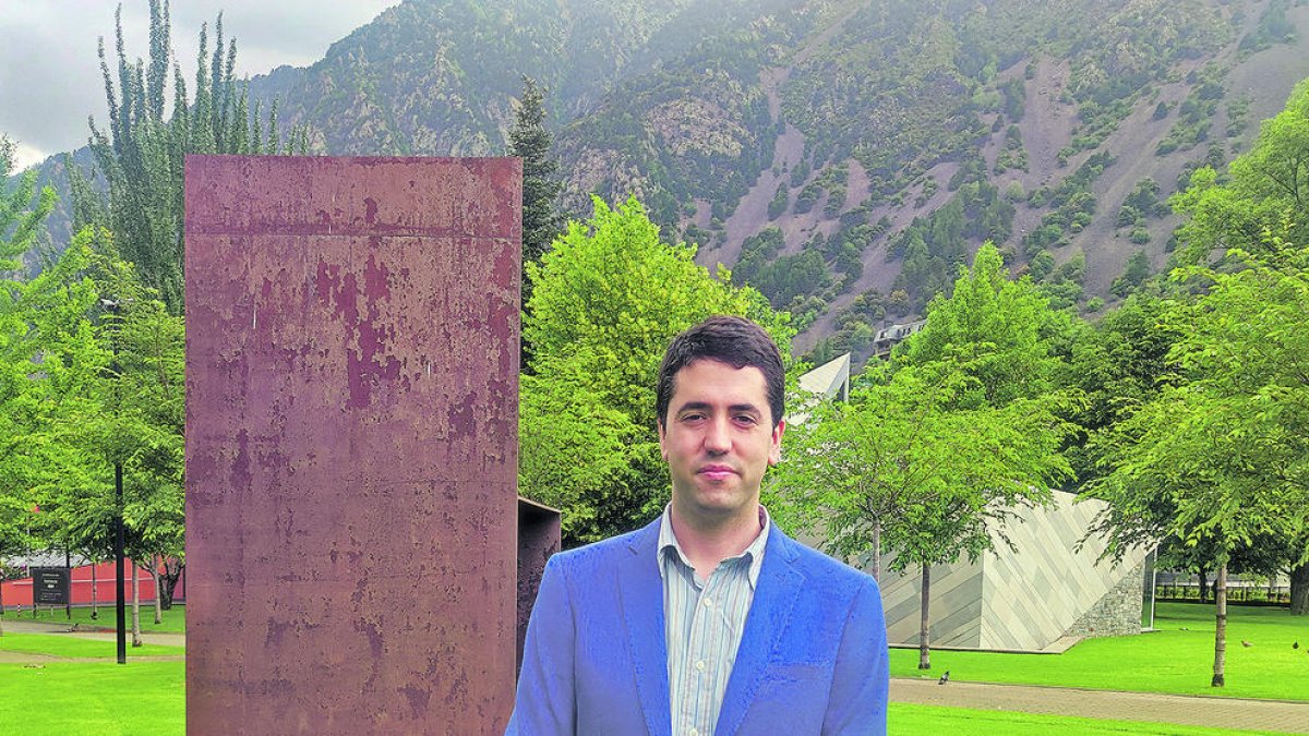 Joan Barrera és el nou alcalde de la Seu d'urgell des de dissabte passat.