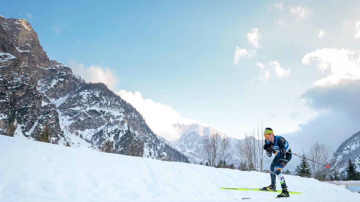 Irineu Esteve ha assolit un excel·lent resultat a l'skiathló de Planica