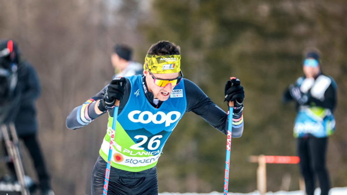 Irineu Esteve va assolir un esplèndid 12è lloc en la primera prova dels Campionats del Món de Planica.