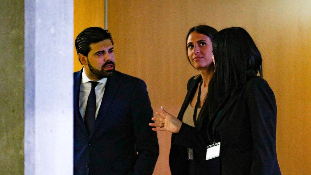 Els tres membres d'Andorra Endavant.