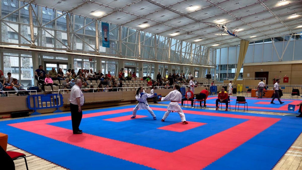 Un instant del torneig.