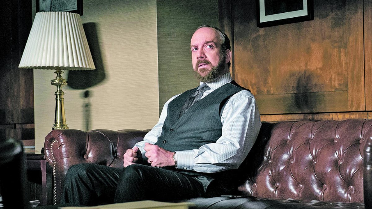 Paul Giamatti en un moment de 'Billions', una de les sèries més exitoses de SkyShowtime.