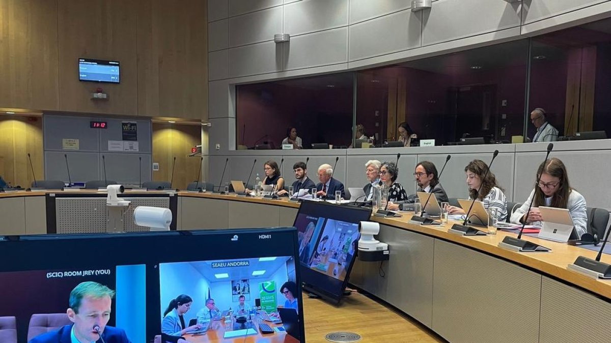 Landry Riba encapçala la delegació que està negociant l'acord d'associació amb la UE