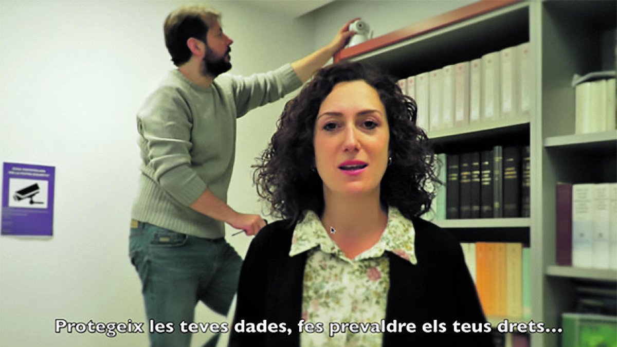 Una de les imatges de la campanya.