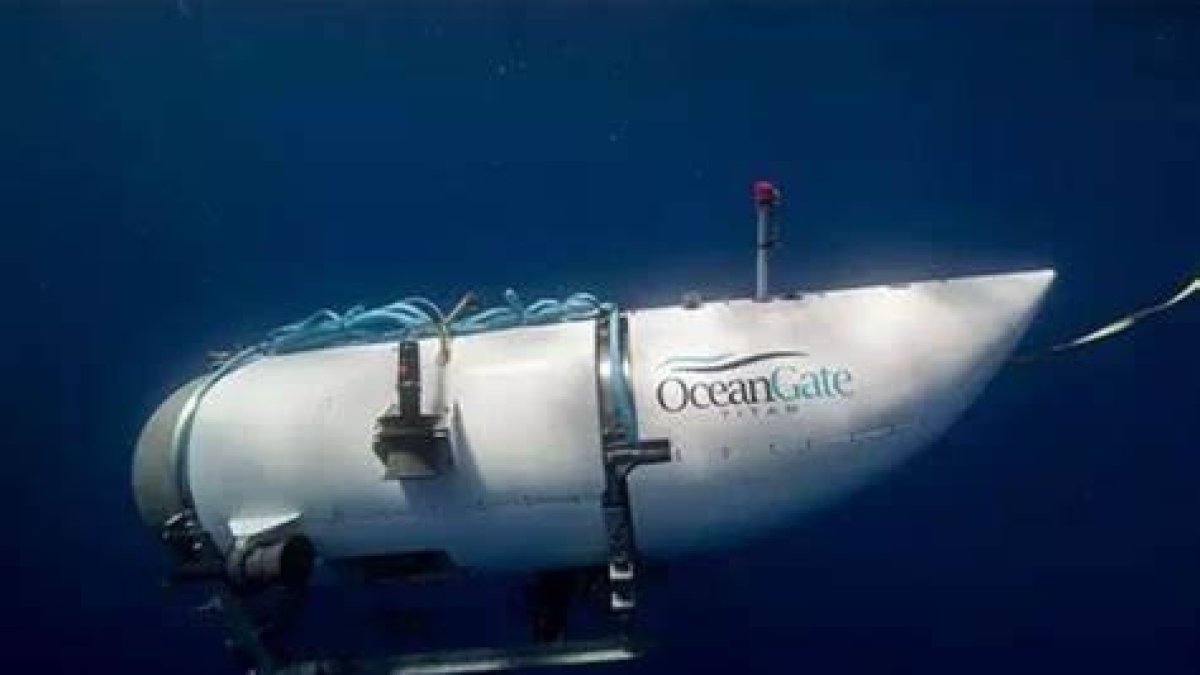 El submarí desaparegut quan es va submergir per veure les restes del Titànic