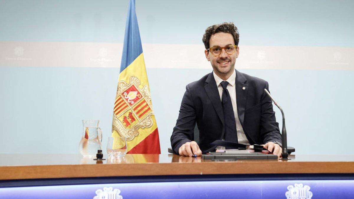 El ministre portaveu, Guillem Casal.