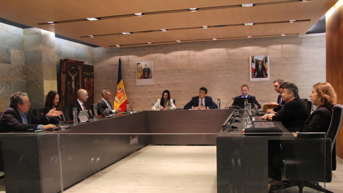 Sessió consell comú d'Ordino
