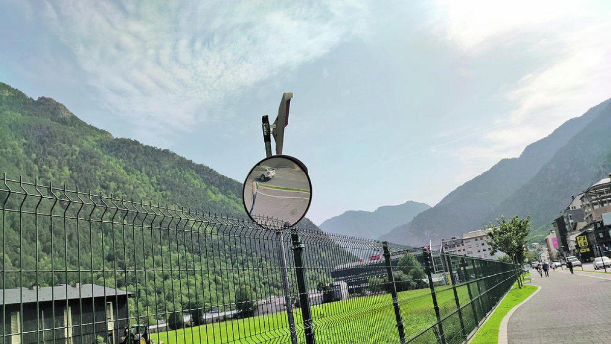 Els terrenys de la Borda Mateu, propietat de la família Maestre, on l'FC Andorra projecta el nou estadi.