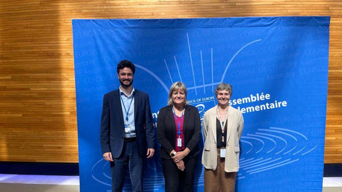 La delegació andorrana.