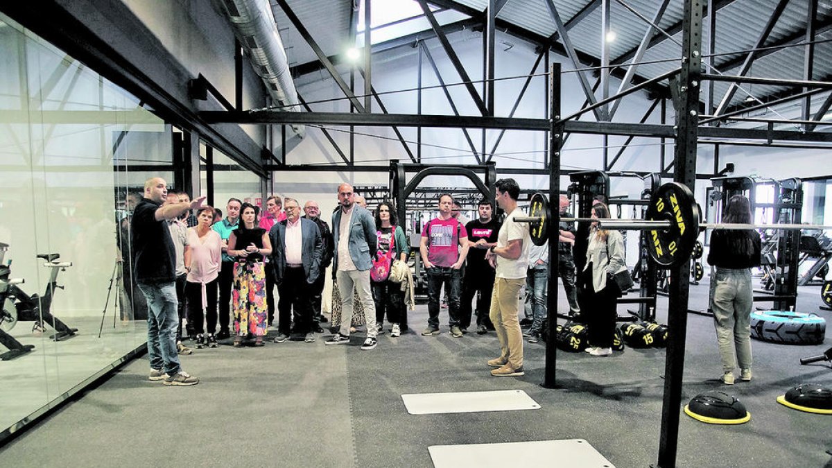 L'equip comunal va visitar ahir les instal·lacions.