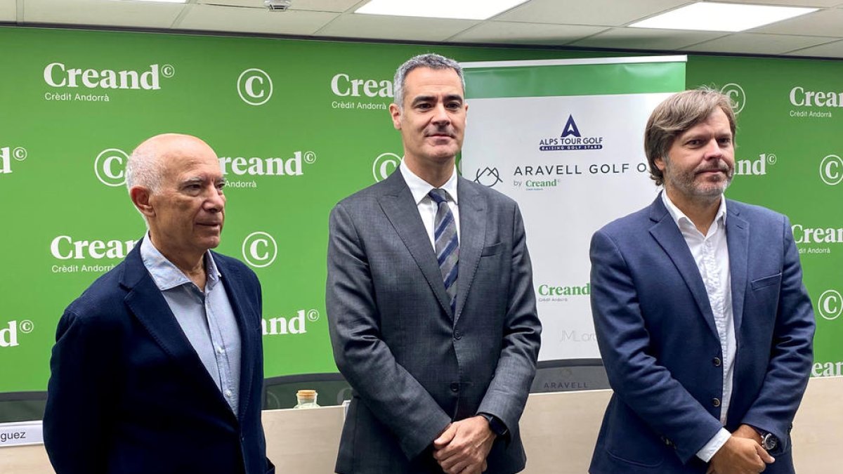 Presentació del torneig Alps Tour a Creand.